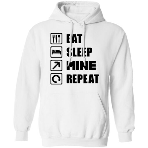 Eat sleep mine repeat shirt $19.95 redirect02152022220224 3
