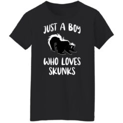 Squirrel just a boy who loves skunks shirt $19.95 redirect02212022010216 5
