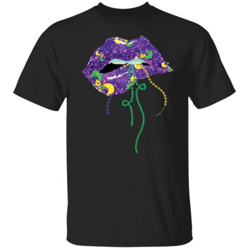 Mardi gras lips queen shirt $19.95 redirect02212022020231 6