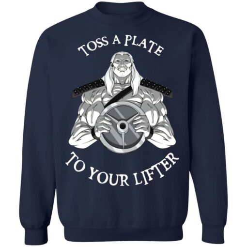 Toss a plate to your lifter shirt $19.95