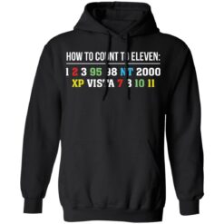 How to count to eleven 1 2 3 95 98 nt 2000 xp vista 7 8 10 11 shirt $19.95 redirect02222022040205 2