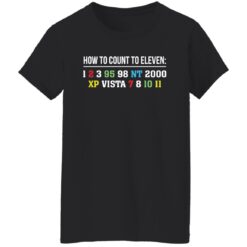 How to count to eleven 1 2 3 95 98 nt 2000 xp vista 7 8 10 11 shirt $19.95