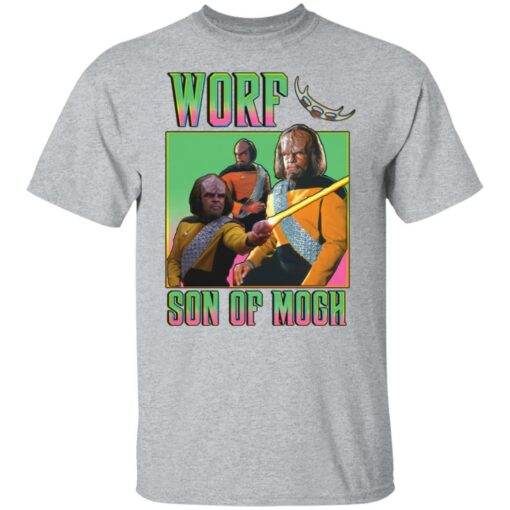 Worf son of mogh shirt $19.95