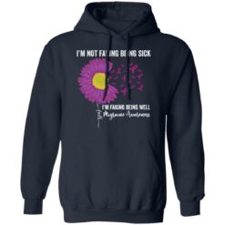 I’m not faking being sick i'm faking being well migraine awareness shirt $19.95 redirect02232022000231 3