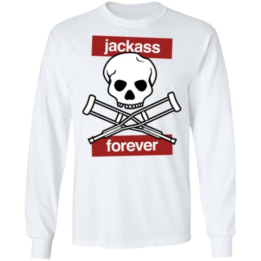 Jackass forever red skull and crutches warning shirt $19.95 redirect02232022230206 1