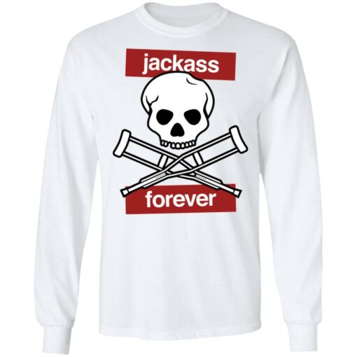 Jackass forever red skull and crutches warning shirt $19.95 redirect02232022230206 1