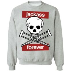 Jackass forever red skull and crutches warning shirt $19.95 redirect02232022230206 4