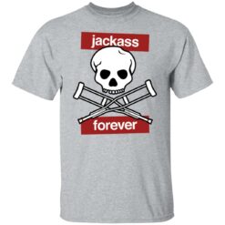 Jackass forever red skull and crutches warning shirt $19.95 redirect02232022230206 7