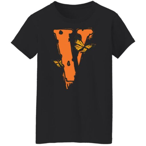 Vlone x juice wrld butterfly shirt $19.95