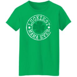 Luckiest mama ever St Patrick's day shirt $19.95
