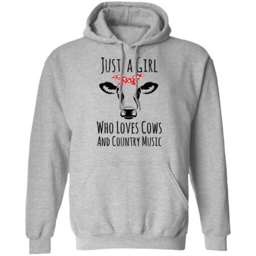 Just a girl who loves cows and country music shirt $19.95 redirect02242022060235 2