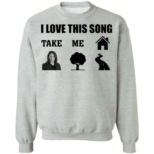 H*llary Cl*nton i love this song take me shirt $19.95