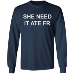 She need it ate fr shirt $19.95