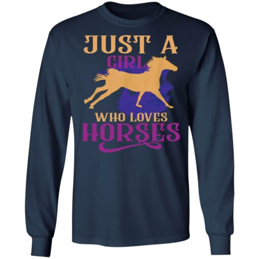 Just a girl who loves horses shirt $19.95 redirect03012022000316 1