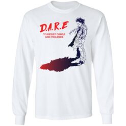 Tetsuo Shima dare to resist drugs and violence shirt $19.95