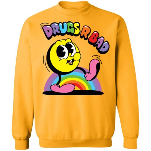 Rainbow drugs r bad shirt $19.95