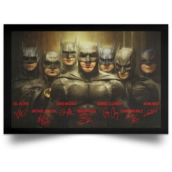 Batman poster, canvas $21.95