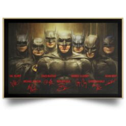 Batman poster, canvas $21.95