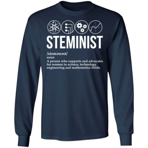Steminist noun a person who supports and advocates shirt $19.95 redirect03082022000314 1