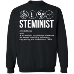 Steminist noun a person who supports and advocates shirt $19.95