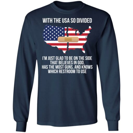 With the usa so divided i’m just glad to be on the side shirt $19.95 redirect03082022230350 1
