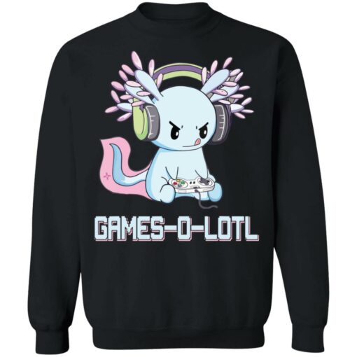 Axolotl games o lotl shirt $19.95