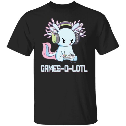 Axolotl games o lotl shirt $19.95