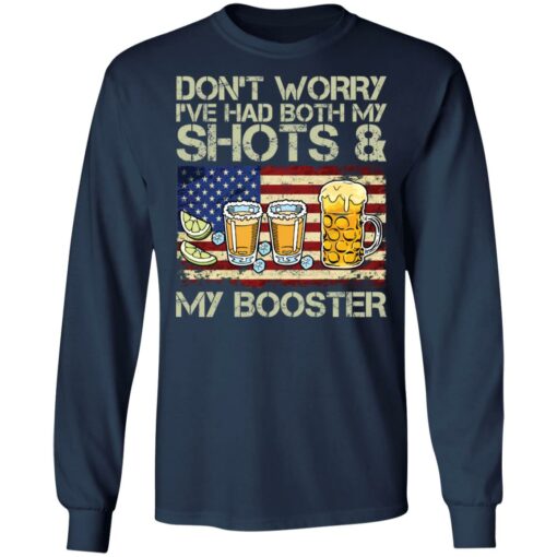 Don’t worry I’ve had both my shots and my booster shirt $19.95