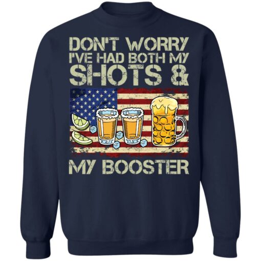 Don’t worry I’ve had both my shots and my booster shirt $19.95