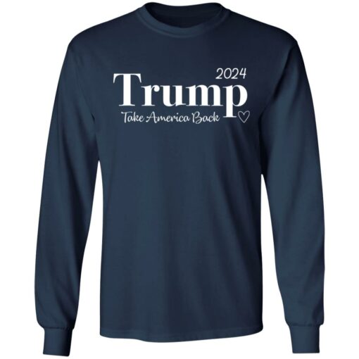 Tr*mp 2024 take america back shirt $19.95