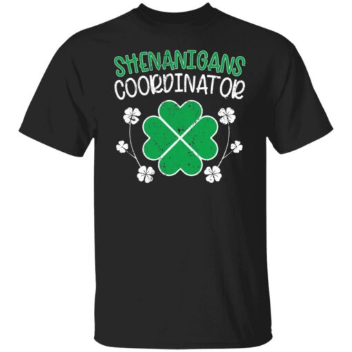 Shenanigans coordinator st patrick's day shirt $19.95