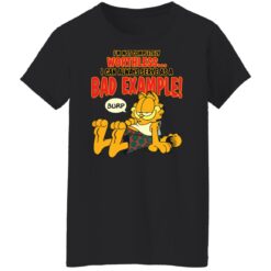 I’m not completely worthless i can be used as a bad example burp garfield shirt $19.95