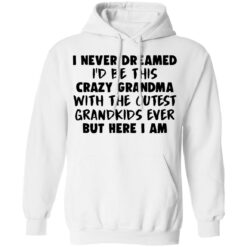 I never dreamed i’d be this crazy grandma with the cutest shirt $19.95