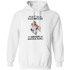 My spirit animal is a grumpy horse who kicks annoying people shirt $19.95