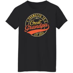 Promoted to great grandpa est 2022 shirt $19.95
