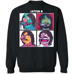 Les Mupples Carte letter b shirt $19.95