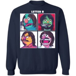 Les Mupples Carte letter b shirt $19.95