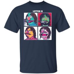 Les Mupples Carte letter b shirt $19.95