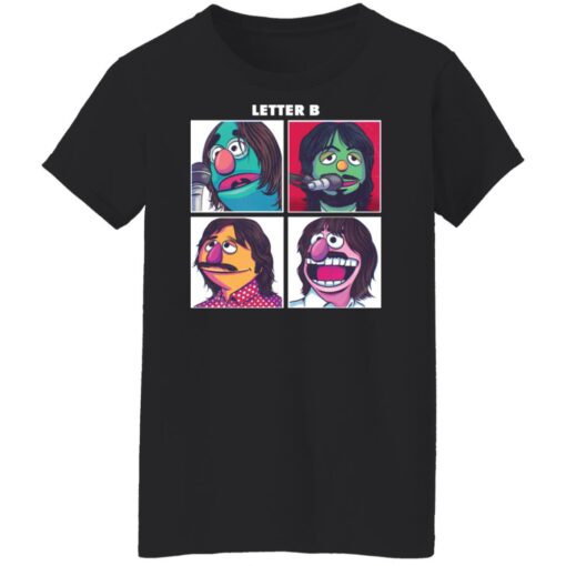 Les Mupples Carte letter b shirt $19.95