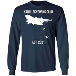 Kabul skydiving club est 2021 shirt $19.95