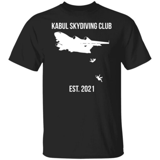 Kabul skydiving club est 2021 shirt $19.95 redirect04212022040421