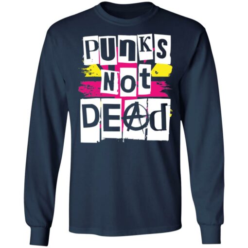 Punks not dead shirt $19.95