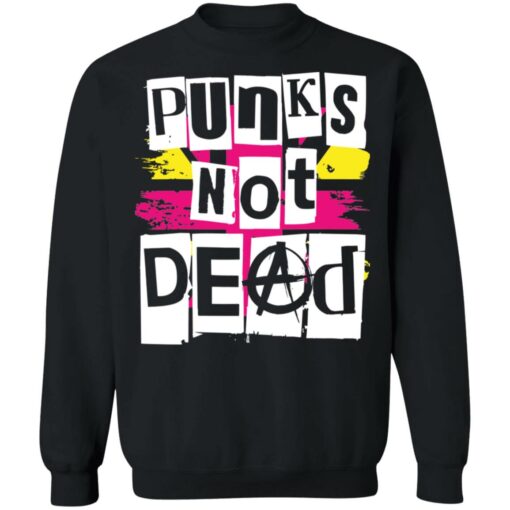 Punks not dead shirt $19.95