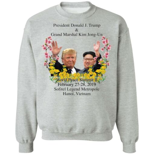 President Donald J Trump and grand marshal Kim Jong Un shirt $19.95 redirect04272022000437 4