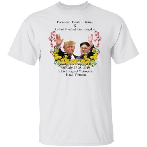 President Donald J Trump and grand marshal Kim Jong Un shirt $19.95 redirect04272022000437 6