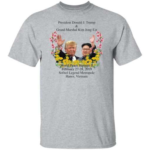 President Donald J Trump and grand marshal Kim Jong Un shirt $19.95