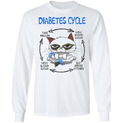 Cat diabetes cycle shirt $19.95