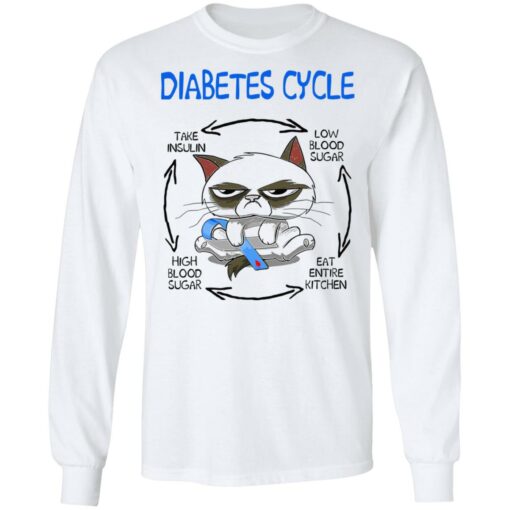 Cat diabetes cycle shirt $19.95 redirect05042022060529