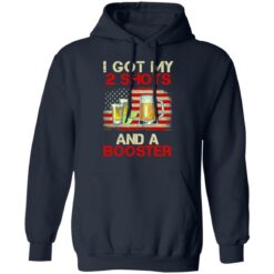 I got my two shots and a booster shirt $19.95