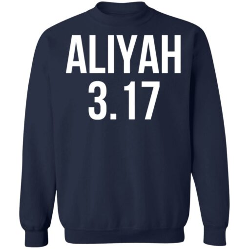 Aliyah 3 17 shirt $19.95